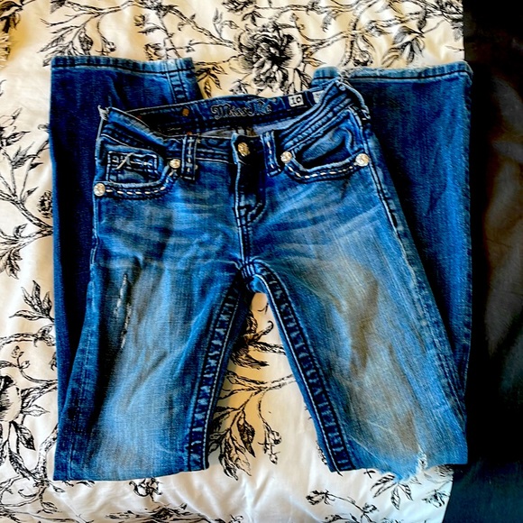 Girls Miss Me boot cut jeans - Picture 5 of 5